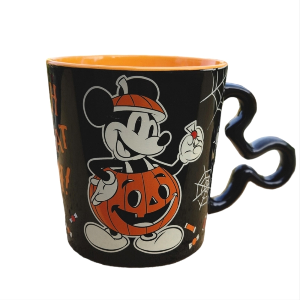 Disney Mickey & Minnie Mouse Halloween Trick-or-Treat Mug